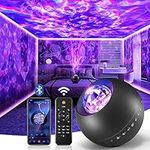 Galaxy Projector, White Noise Galaxy Light Projector Light, Bluetooth Music Star Projector Night Light for Kids, Remote Timer Galaxy Projector Night Light for Bedroom,Teen Girl Adult Gifts & Decor