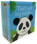 Thats Not My Touchy-Feely 3 Board Books Set Inc Squirrel, Hamster and Panda