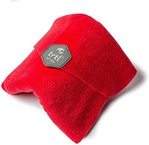 trtl Pillow - Scientifically Proven Super Soft Neck Support Travel Pillow – Machine Washable (Red)