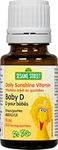 Sesame Street Daily Sunshine Vitamin Baby D3 Drops by Webber Naturals, 333 Servings, Unflavoured, 400 IU of Vitamin D per Drop