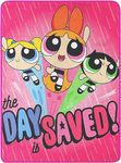 Northwest Cartoon Network Micro Raschel Throw Blanket Powerpuff Girls, Day Saved, 46" x 60"