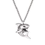 U7 Men's Pendant Stainless Steel Chain Stainless-Steel