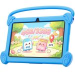 DIGITHINK Kids Tablet 7 inch 3-9 with Protective Case, 4GB RAM 32GB ROM, Toddler Tablets, Andriod Educational Learning Device,Prarent Control, Netflix,YouTube,aiwawa apps (Blue)