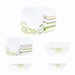 Corelle 21 Pc Square Round Dinner Set - Provence Garden