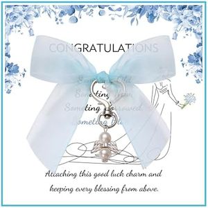 Nymerianoble Something Blue for Bride Bouquet Charms for Wedding Memory Wedding Accessories for Brides Sister Wedding Gifts Bridal Jewelry