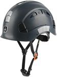 GREEN DEVIL Safety Helmet Hard Hat Adjustable Lightweight Vented ABS Work Helmet for Men and Women 6-Point Suspension ANSI Z89.1 Approved Ideal for Industrial & Construction