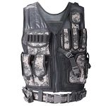 Lixada Hunting Vest Tool Vest Airsoft Vest Adjustable Breathable Training Vest Outdoors for Camping Hiking