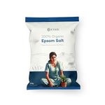 KYARI Epsom Salt for Plants Growth - Magnesium Sulphate Organic Fertilizer - 5 Kg | Powder