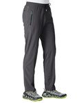 TBMPOY Men's Lightweight Hiking Travel Pants Breathable Athletic Fishing Active Joggers Zipper Pockets, A2-dark Grey, XX-Large