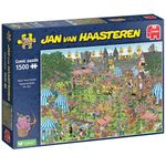 Jan Van Haasteren Robin Hood Festival - 1500 Piece Adults Puzzle & Comic Puzzle - Large Jigsaw Puzzle for Adults - 100% Recycled Cardboard Jigsaw, Fun Colourful Adult Puzzle - Dimensions 68 x 49cm