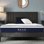 Revo Bed_Mattress_Conventional, Foam, White, California_King