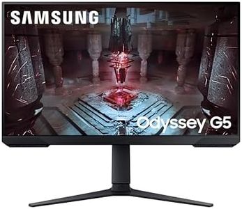 Samsung Odyssey LS32CG510EUXXU 32" QHD Gaming Monitor - 165Hz, 1ms, 2560x1440, 1440p, HDR10, 2xHDMI, Displayport, Height Adjust