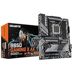 Gigabyte B650 GAMING X AX Motherboard - Supports AMD Series 7000 CPUs, 8+2+2 Phases Digital VRM, up to 8000MHz DDR5 (OC), 1xPCIe 5.0+2xPCIe 4.0 x4 M.2, Wi-Fi 6E, GbE LAN, USB 3.2 Gen 2x2