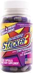 Stacker 3 Metabolizing Fat Burner with Chitosan, Capsules, 100-Count Bottle