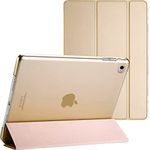 Smart Magnetic Stand Case Only For Apple iPad Mini 4th and 5th Generation Released in Year 2015 and 2019 (Gold)