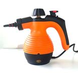 MAIL MORE Hand Held Steam Cleaner, Handheld steam cleaner for clothes upholstery window, Multi Purpose Steam Cleaner for Sofa, Seater, Bathroom, Kitchen, Floor, Carpets, Curtains (ORANGE)