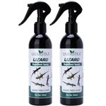 SAHASTRA Lizard Repellent spray for home 250ml | Blend of Peppermint, Eucalyptus, & citronella oil 100% Natural | No allergy & irritation | Lizard control | safe for Adults & Kids (PACK OF 2 250ML)