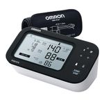 Omron Smart BP Monitor, Clinically Validated with AFib Detection & Bluetooth, Dual Display, Fully Automatic Upper Arm Blood Pressure Monitor with IntelliWrap Cuff (HEM-7383T1)