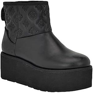 GUESS Women's Jilla Ankle Boot, Black 002, 8