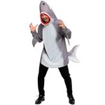 Spooktacular Creations Adult Men Shark Costume for Halloween, Costume Party, Trick or Treating, Cosplay Party (Large)