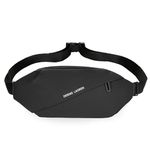 Gustave Waist Bag For Unisex With Adjustable Strap, Stylish Fanny Pack Waterproof Chest Bag Lightweight Belt Bag For Running Travel Sports Cycling Workout Gym Outdoor