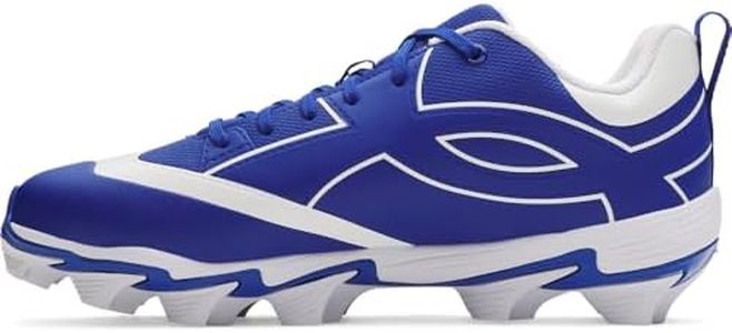 Under Armour Men's Leadoff Icon Low RM Baseball Cleats, (400) Royal/White/Royal, 8, US