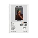 SUANEA Frank Ocean Poster Blonde Al