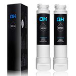 Oh Refrigerator Water Filter Compatible with Frigidaire Eptwfu01 Puresource Ultra II, Fpbc2277rf Fghb2868tp Ffhd2250td Fgsc2335tf Fgsc2335td (White)