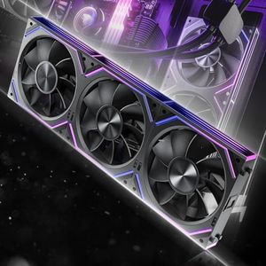 Aisahorse Dawn 120mm Daisy Chain Case Fan, ARGB PWM 1850rpm/Airflow of 71cfm, Forward & Reverse Blade Design, Low Noise, Precision Hdb Bearings High Performance