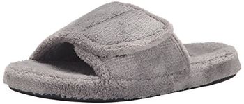 Acorn Men's Spa Slide Slipper, Grey, 10 Numeric_11_Point_5