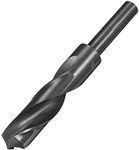 uxcell Reduced Shank Drill Bit 21mm High Speed Steel HSS 9341 Black Oxide with 1/2 Inch Straight Shank