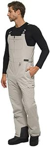 Arctix Men's Avalanche Athletic Fit Insulated Bib Overalls, Stone, Small/32 Inseam