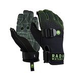 Radar 2022 Skis Hydro-K Inside-Out Glove - Matte Black/Volt Green XS