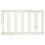 Dream On Me Convertible Crib Toddler Guard Rail in Winter White