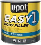 UPol EASY/7 Easy One Super Easy Sanding Lightweight Body Filler, 3.5 Liter, Tin Grey