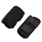 1 Pair Dog Front Leg Braces Heals Hock Wrap Sleeve Canine Knees Protector Pet Surgical Injury Bandage Wrap, Support Canine Front Leg Wrist Carpal Prevent Injuries Sprains Arthritis (Black)