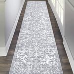 Pauwer Hallway Runner Rug 2'x10', Boho Washable Runner Rugs with Rubber Backing, Non Slip Carpet Runner for Hallways, Farmhouse Rug Runners for Kitchen Laundry Room Entryway Bathroom