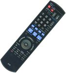 Replaced Remote Control Compatible for Panasonic DMR-EZ47V N2QAYB000197 DMREZ28 DMREZ47VP DMR-EZ37VP DMREZ37 DVDR VCR DVD Player