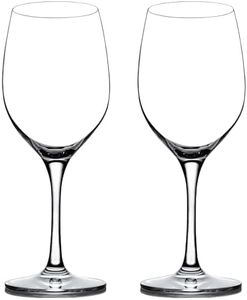 Crystal Red Wine Glasses Set of 2-490ml Long Stem Wine Glass for Red and White Wine Lead-Free Premium Crystal Clear Glass Great Gift Packaging for Men, Women Dishwasher Safe