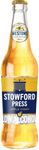 Stowford Press Low Alcohol Cider 8 x 500ml Glass Bottles, 0.5% ABV - 100% Locally Sourced Apples | Notes of Crisp, Ripe Apple & Honey with a Bittersweet Finish