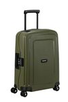 Samsonite S'Cure - Spinner S, Hand Luggage, S (55 cm), 34 L, Green (Olive)