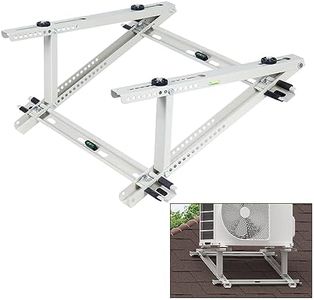 Pearwow Air Conditioner Rooftop Mount Mini Split Bracket, Adjustable Rooftop Mounting Mini Split Bracket for Ductless Mini Split Heat Pump Air Conditioner Unit 9000-24000 BTU, Support up to 300 LBS