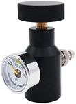 Heyxire Paintball Co2 Fill Adapter Compressed Air Fill Station Remote On or Off ASA Adapter with 3000psi Gauge