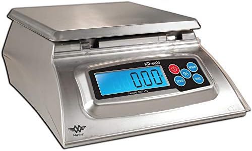My Weigh KD-8000 Digital Food Scale, Stainless Steel, Silver