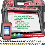 Launch X431 PRO3S+Smartlink HD Heavy Duty Truck Scanner,2024 Top Diesel&Gasoline Bidirectional Diagnostic Scan Tool with J2534 Reprogramming,Topology Map,60+Service,ECU Coding,CANFD &DOIP,Free Update