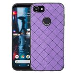 ELISORLI Compatible with Google Pixel 2XL Case Rugged Thin Slim Cell Accessories Anti-Slip Fit Rubber TPU Mobile Phone Protection Silicone Soft Cover for Pixle 2 XL Pixel2XL Pixel2 LX Women Men Purple