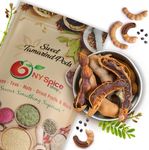 NY SPICE SHOP Sweet Tamarind Pods - Thailand Tamarinds Fruit - Fresh Whole Dried Tamarindo - Healthy Snack - Delicious & Nutritious Herbal Fruits - 1 Pound