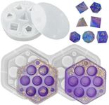 Dice Resin Molds, FineGood 7 Shapes