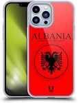 Head Case Designs Albania Albanian Shqipërisë Flag Flag Patches Soft Gel Case Compatible With Apple iPhone 13 Pro Max