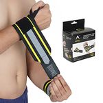 ArrowMax Cotton Wrist Support For Gym Wrist Band For Men Gym & Women With Thumb Loop Straps-Wrist Wrap Gym Accessories For Men Hand Grip & Wrist Support Sports Straps For Gym